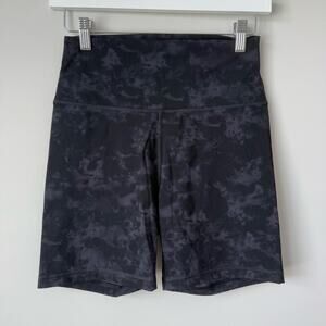 CRZ Yoga | Black and Gray Naked Feeling 6” Bike Shorts